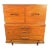 Mid 20th Century Mid-Century Modern Walnut Highboy Dresser For Sale