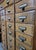 American Antique Tiger Oak File Cabinet Circa. 1900 (24) Drawers For Sale - Image 3 of 11