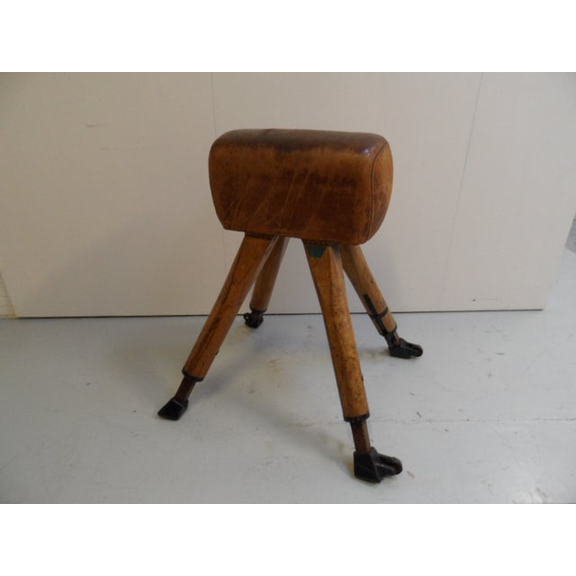 Vintage School Gymnastic Horse, 1950s For Sale - Image 10 of 11