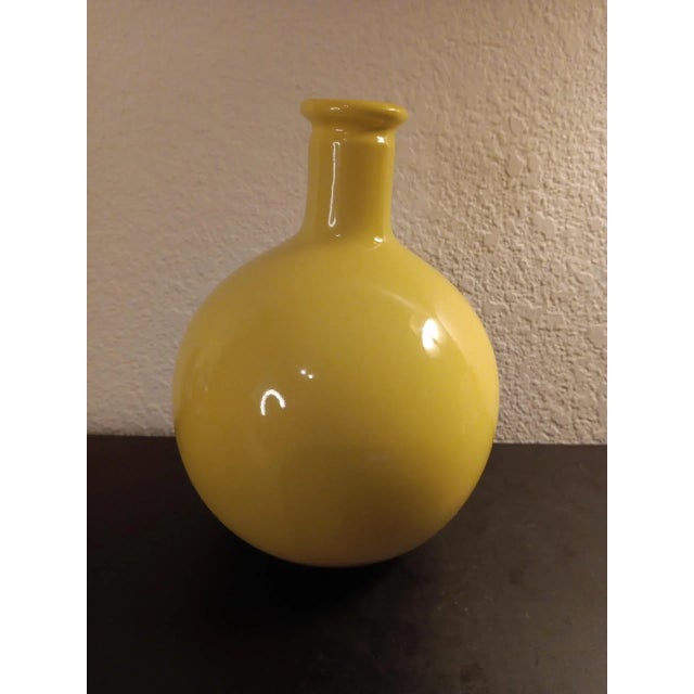 GORGEOUS NEW April Cornell for Silvestri 8" Yellow Vase. This beautiful April Cornell for Silvestri vase is a stunning...