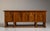 1970-1979 France Rich Walnut Brown Carved Walnut Gothic-Arch Buffet For Sale - Image 9 of 11