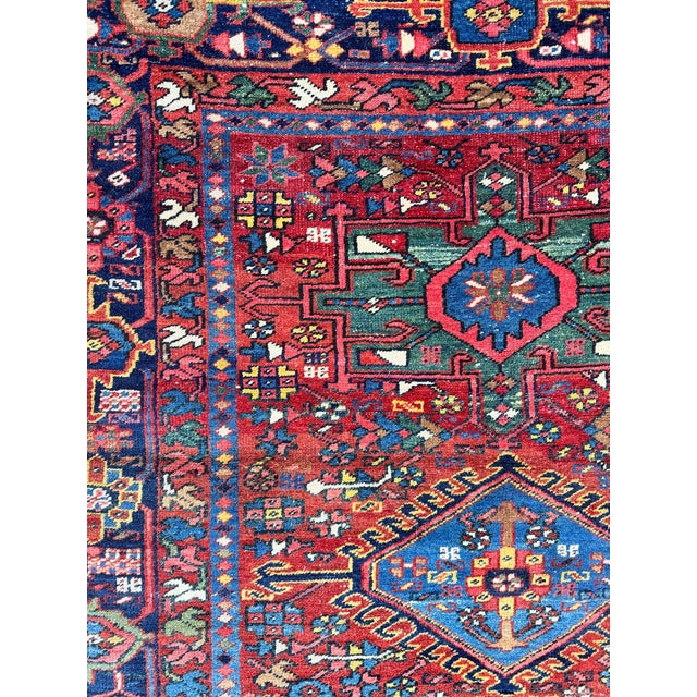 Antique Heriz Rug, 1890s For Sale - Image 12 of 18