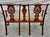 Brown Vintage 1940’s Mahogany Chippendale Settee For Sale - Image 8 of 9