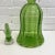 Blenko Vintage Brilliant Green Decanter, Design by Joel Philip Myers, Design #6934 For Sale - Image 4 of 8