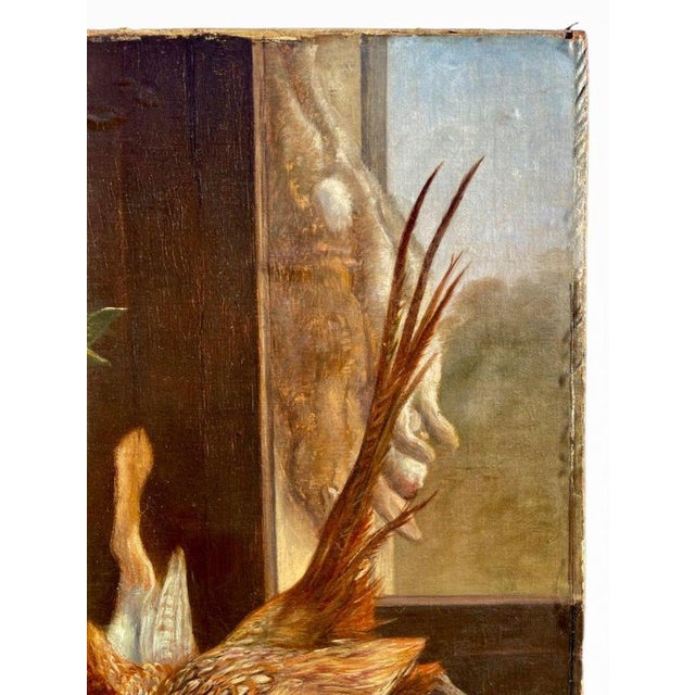 Edmonde De Borchard, The Game, Oil on Canvas For Sale - Image 9 of 13