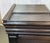Oak Bar Counter with Original Zinc and Tin Cladding For Sale - Image 9 of 18