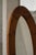 Large Oval Wall Mirror in Pine by Glasmäster Markaryd, Sweden, 1960s For Sale - Image 12 of 17