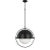 Thomas O'Brien By Visual Comfort Studio Bacall 1-Light Extra Large Pendant in Aged Iron For Sale
