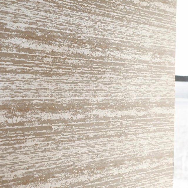 Rustic Sample - Borastapeter Desert Horizon Wallpaper in Pale Gold For Sale - Image 3 of 3