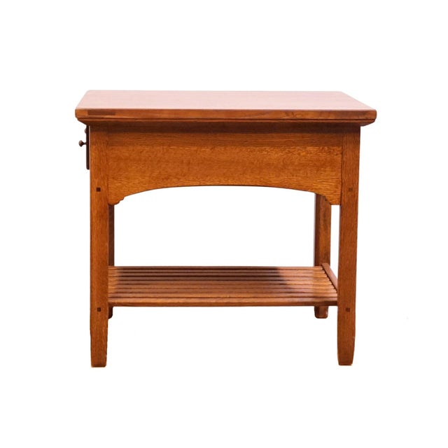 Lexington Bob Timberlake Arts and Crafts Collection Mission Style 22" Accent End Table For Sale - Image 9 of 11
