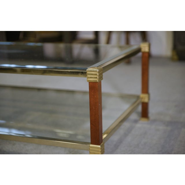 Coffee Table in the style of Pierre Vandel, 1970s For Sale - Image 3 of 10