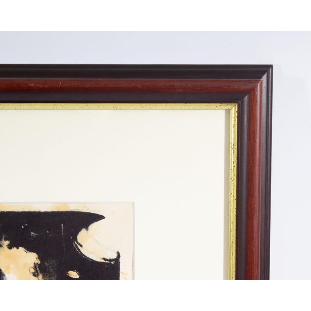 “Woman” Mixed Media Abstract Print Signed by Joan Farrar For Sale In Indianapolis - Image 6 of 9