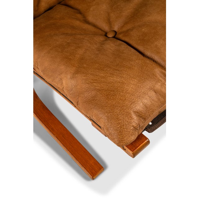 Scandinavian Mid-Century Modern "Siesta" Chair in New Leather Upholstery Attributed to Igmar Relling for Westnofa, Norway, C. 1970's For Sale - Image 18 of 18