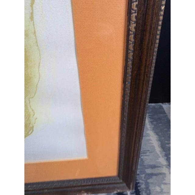 1970s 1970s Sandu Liberman Signed Artist’s Proof Lithograph – Jewish Woman With Shabbat Candles For Sale - Image 5 of 7