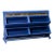 Antique Gray, Dunn & Co. Bakery Display Case in Blue For Sale