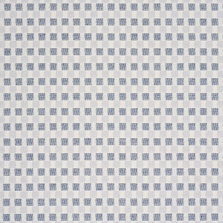 Sample - Schumacher Elara Performance Fabric In Blues For Sale