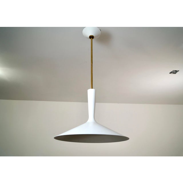 Visual Comfort Mid-Century Modern Style Pendant Lamp For Sale - Image 4 of 12