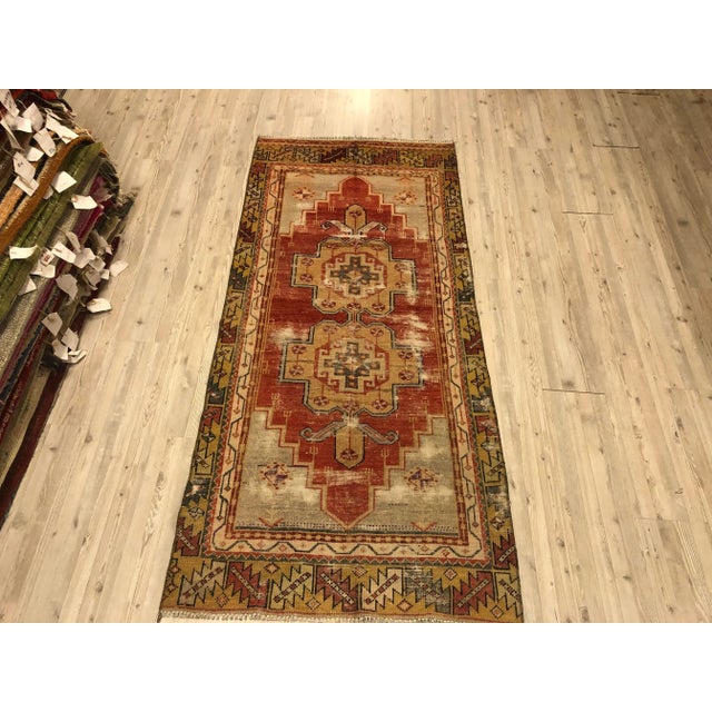Tribal Tribal Anatolian Vintage Distressed Rug - 2′10″ × 6′1″ For Sale - Image 3 of 11