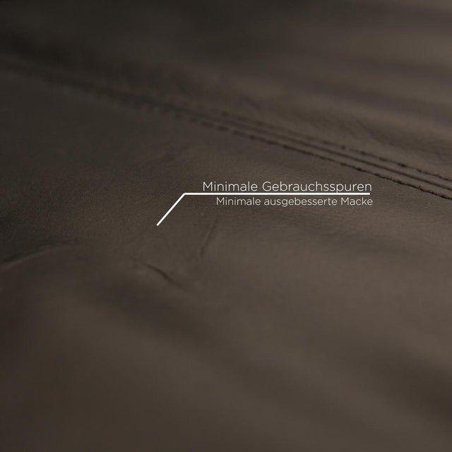 Tango Leather Two Seater Black Sofa from Leolux For Sale - Image 6 of 10