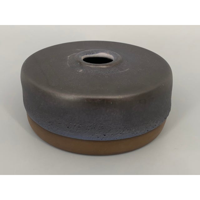 Mid-Century Fat Lava Ceramic Vase by Anton Van Eyk, Germany, 1960s For Sale - Image 9 of 9