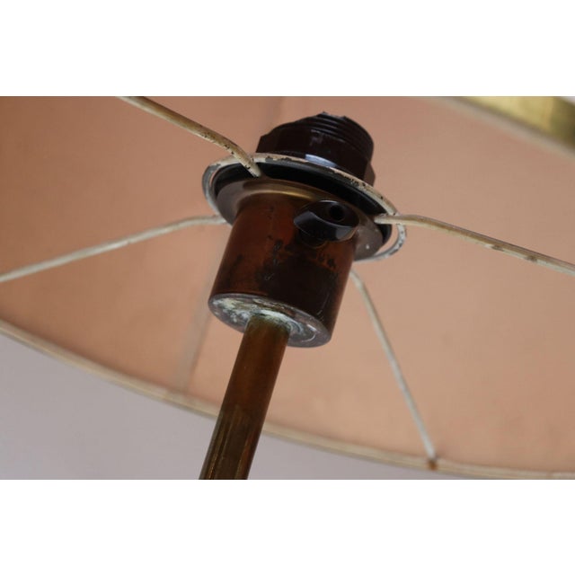 Tall Swedish Modern Brass Table Lamp Model B66 by Hans Agne Jakobsson For Sale - Image 9 of 12