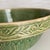 Ceramic Antique Hull Pottery Gothic Arches Stoneware Mixing Bowl in Green Glaze For Sale - Image 7 of 12