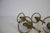 Brass and Glass Coat Hooks, Italy, 1960s, Set of 4 For Sale - Image 4 of 6