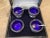 Silver Vintage Rogers Silver Plate Salts/ Set of 4 For Sale - Image 8 of 9