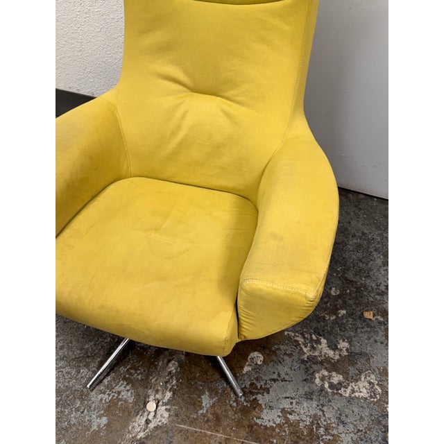 Yellow Olav Eldøy for Hjellegjerde/Fjords Baloo Easy Lounge Chair For Sale - Image 8 of 12