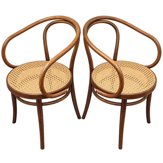 B9/209 Armchairs No. 209 by Radomsko for Thonet, 1960s, Set of 2 For Sale - Image 10 of 10