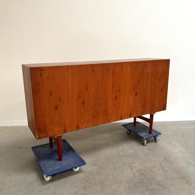 Danish Sideboard by Kjaernulf for Bruno Hansen, 1960s For Sale - Image 15 of 17