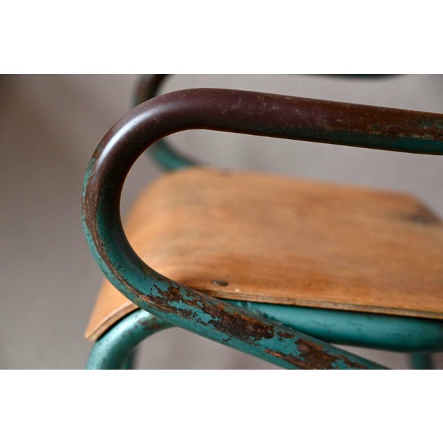 Mid-Century Modern Children's Desk and Chair, 1950s, Set of 2 For Sale - Image 15 of 18
