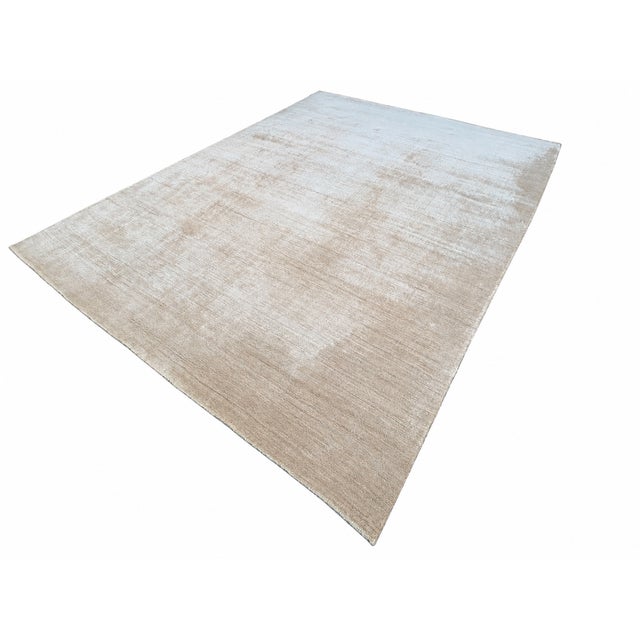 2020s Rh Amara Performance Handwoven Rug – 9' X 12' Wheat | 55% Wool & 45% Nylon | Handwoven For Sale - Image 5 of 18