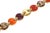 Contemporary Kabana Spiny Oyster MOP Diamond 14k Yellow Gold Round Button Link Bracelet For Sale - Image 3 of 5