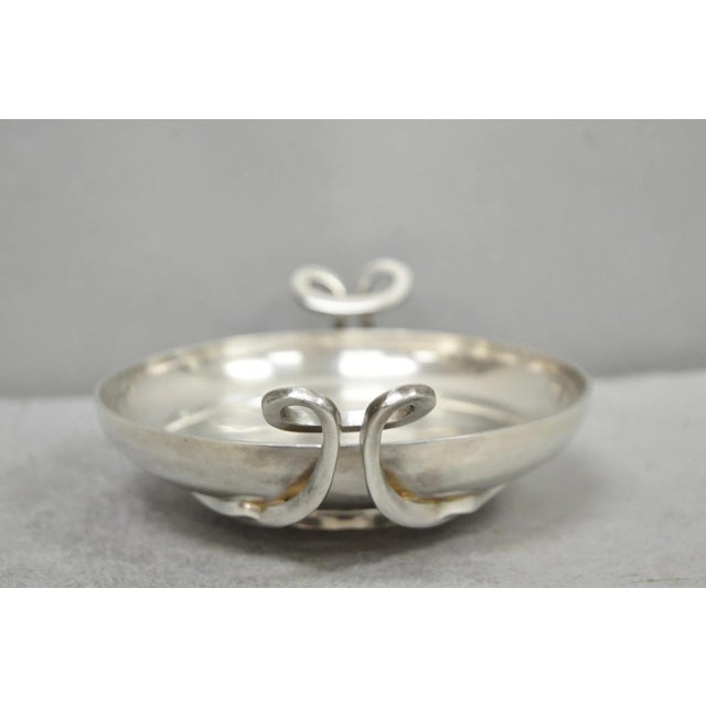 Art Nouveau Vintage Gorham Metropolitan Museum of Art Silver Plated Greek Kylix Cup Bowl For Sale - Image 3 of 15