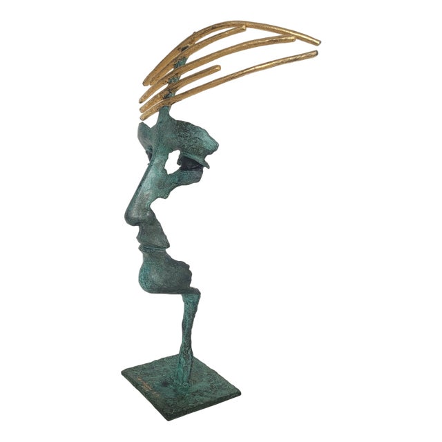 Antonio Giancaterino, La testa del Compositore, Bronze For Sale