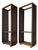 1970’s Mid-Century Modern Wood & Cane Étagère Bookcases – A Pair For Sale