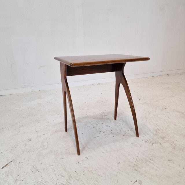 Italian Wooden Side Table, 1930s For Sale - Image 10 of 14
