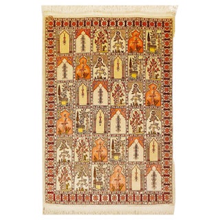 Turkish Hireke Rug, 1960s For Sale