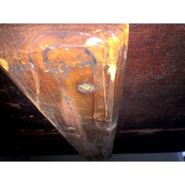 Early 20th Century Mahogany Library Table Partners Desk For Sale - Image 10 of 12