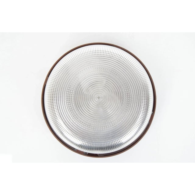 Glass Mid-Century Ceiling or Wall Light, 1960s For Sale - Image 7 of 12