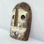 African Early 20th Century Kumu Painted Wooden Mask For Sale - Image 3 of 6