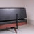 Black Vinyl and Wood Sofa, 1970 For Sale - Image 4 of 12