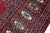 Textile Tribal Bokhara Maroon/Gray Hand Knotted Wool Rug For Sale - Image 7 of 9