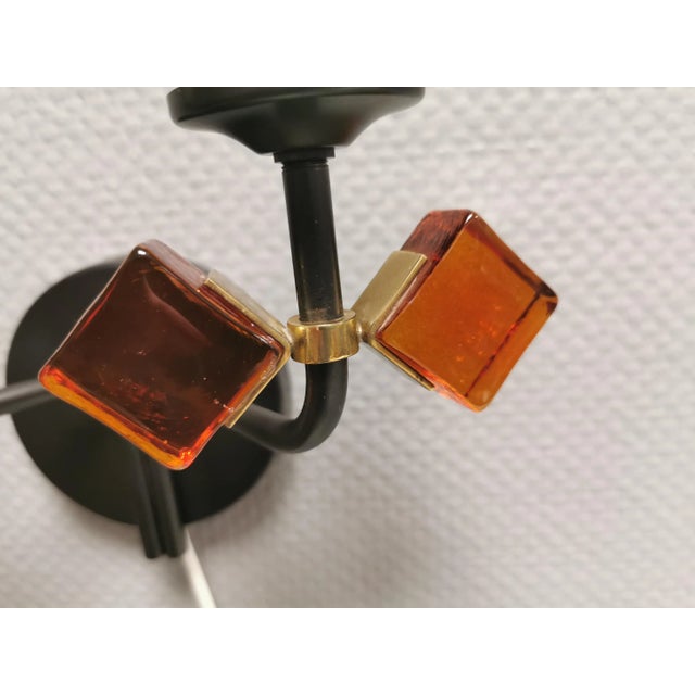 Vintage Wall Lamp by Svend Aage Holm Sørensen for Holm Sørensen & Co, 1950s For Sale - Image 6 of 11