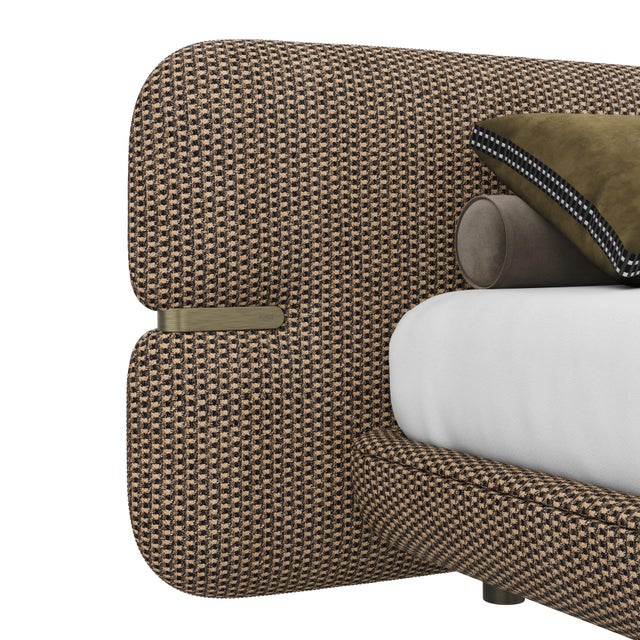 Not Yet Made - Made To Order Newark Bed by Porus Studio For Sale - Image 5 of 15