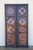 1900 - 1909 Antique Victorian Gothic Hand-Painted Stained Glass Windows in Wood Frames, Circa 1900 – Pair For Sale - Image 5 of 18