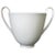 White Art Deco German KPM Berlin Porcelain Urn Shape Vase with Loop Handles in White Blanc de Chine For Sale - Image 8 of 8