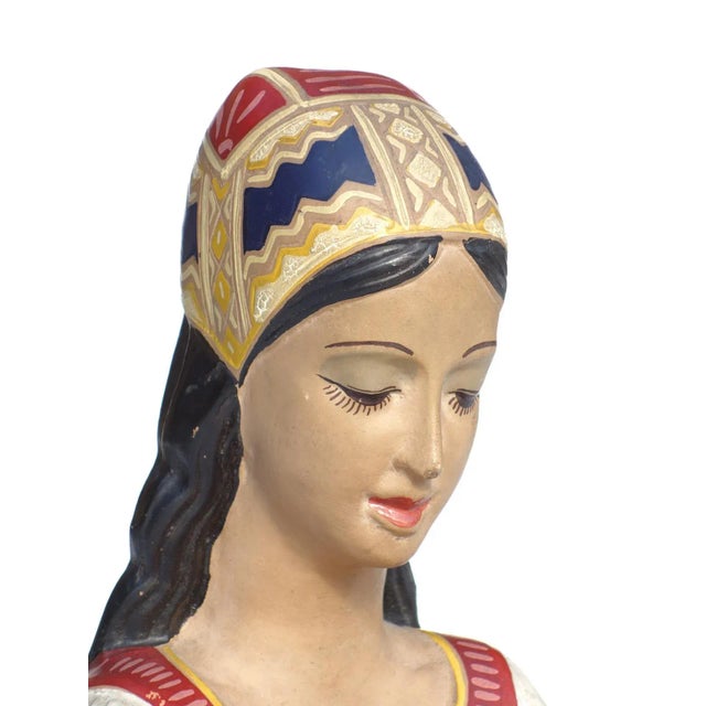 Mid-Century Ceramic Figure by Paolo Loddo, 1950s For Sale - Image 4 of 10