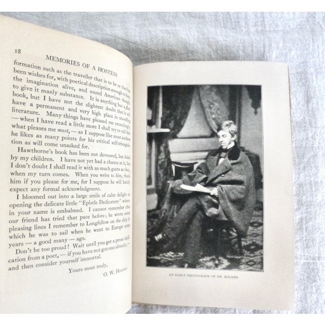 1922 Memories of a Hostess by M.A. DeWolfe Howe For Sale In Los Angeles - Image 6 of 10